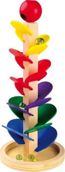 Kulodrom dźwiękowy - zabawka dla dzieci small foot design - drewniany kulodrom, zabawa w wyścigi dla 3 latka