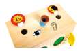 Zgadywanka dotykowa dla dzieci, wyczuj parę, pudełko sensoryczne zabawka montessori  small foot design - drewniana zabawka edukacyjna dla 3 latka