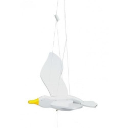 Zabawki drewniane  Zawieszka Karuzela  dla dzieci, mewa goki - drewniana zabawka wisząca, zabawka dla 3 latka