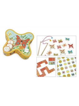 Scratch, Gra Łowimy Motylki 3w1 - łowienie/memo/domino