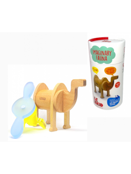 Lekkid, Konstrukcyjne drewniane klocki magnetyczne - WIELBŁĄD