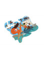 Scratch, Puzzle konturowe Piraci 29 elem. Scratch, Puzzle konturowe Piraci 29 elem.