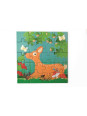 Scratch, Puzzle magnetyczne - książka podróżna W lesie 2 obrazki 40 elem.