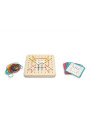 BS Toys, drewniana tablica manipulacyjna Geoplan BS Toys, drewniana tablica manipulacyjna Geoplan