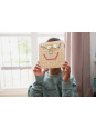 BS Toys, drewniana tablica manipulacyjna Geoplan BS Toys, drewniana tablica manipulacyjna Geoplan