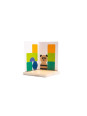 BS Toys, drewniana gra logiczna - Łamigłówka puzzle 3D Panda