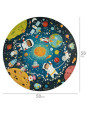 BOPPI, Puzzle okrągłe 58 cm - Kosmos 150 elem. BOPPI, Puzzle okrągłe 58 cm - Kosmos 150 elem.