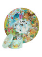 BOPPI, Puzzle okrągłe 58 cm - Zwierzęta świata 150 elem. BOPPI, Puzzle okrągłe 58 cm - Zwierzęta świata 150 elem.