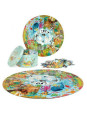 BOPPI, Puzzle okrągłe 58 cm - Zwierzęta świata 150 elem. BOPPI, Puzzle okrągłe 58 cm - Zwierzęta świata 150 elem.
