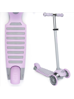 BOPPI, Sportowa hulajnoga 3-kołowa - 3/8 lat Fioletowa