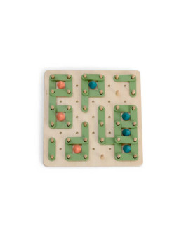 BS Toys, drewniana gra strategiczna  Połącz kropki - Zasadź drzewo