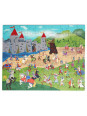 Scratch, 2 w 1 Puzzle magnetyczne i gra obserwacyjna - Farma 80 el.