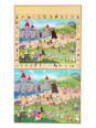 Scratch, 2 w 1 Puzzle magnetyczne i gra obserwacyjna - Farma 80 el.