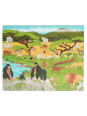 Scratch, 2 w 1 Puzzle magnetyczne i gra obserwacyjna - Sawanna 80 el. Scratch, 2 w 1 Puzzle magnetyczne i gra obserwacyjna - Sawanna 80 el.