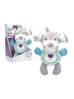 WOOPIE Interaktywny Pluszak Przytulanka dla Niemowląt Światło Dźwięk Piesek Gryzak Usypiacz