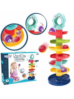 WOOPIE Kulodrom Tor Kulkowy Zestaw Spirala + 2 Kulki