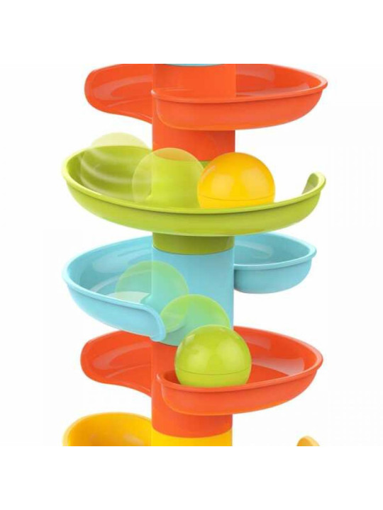 WOOPIE Kulodrom Tor Kulkowy Zestaw Spirala + 6 Kulek