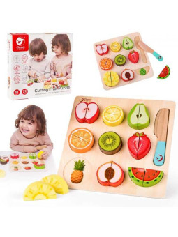 CLASSIC WORLD Zestaw do Krojenia Owoców na Rzepy MONTESSORI 20 el.