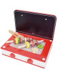 CLASSIC WORLD Drewniana Kuchnia 2w1 Grill + Kuchenka dla Dzieci 22el.