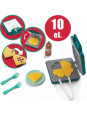 WOOPIE Gofrownica Zestaw Kuchenny Jedzenie ZMIENIAJĄCE KOLOR 10 el. WOOPIE Gofrownica Zestaw Kuchenny Jedzenie ZMIENIAJĄCE KOLOR 10 el.