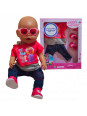 WOOPIE Modne Ubranko dla Lalki LOVE Okulary Buciki 43-46 cm WOOPIE Modne Ubranko dla Lalki LOVE Okulary Buciki 43-46 cm