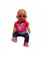 WOOPIE Modne Ubranko dla Lalki LOVE Okulary Buciki 43-46 cm WOOPIE Modne Ubranko dla Lalki LOVE Okulary Buciki 43-46 cm