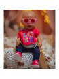 WOOPIE Modne Ubranko dla Lalki LOVE Okulary Buciki 43-46 cm WOOPIE Modne Ubranko dla Lalki LOVE Okulary Buciki 43-46 cm
