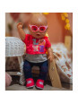 WOOPIE Modne Ubranko dla Lalki LOVE Okulary Buciki 43-46 cm WOOPIE Modne Ubranko dla Lalki LOVE Okulary Buciki 43-46 cm