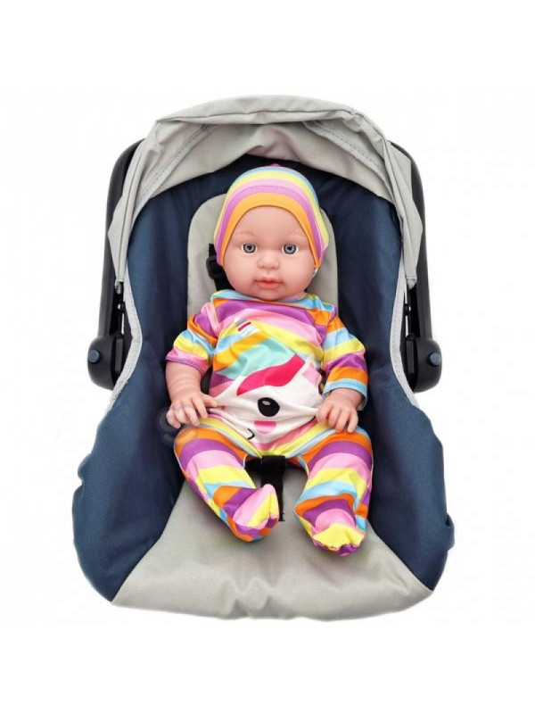 WOOPIE Ubranko dla Lalki Zestaw Pajacyk Body Jednorożec Czapeczka 43-46 cm