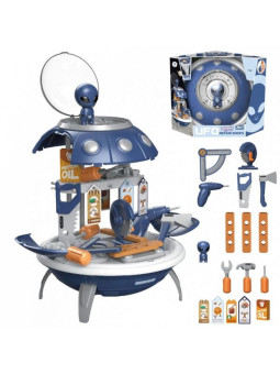 WOOPIE Warsztat 3w1 Plecak Projektor UFO 52 el.