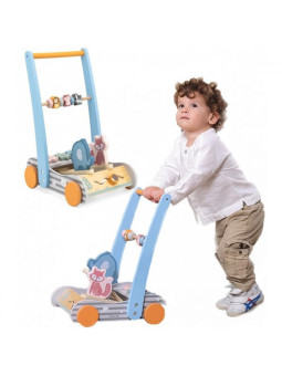 Viga PolarB Drewniany Pchacz Chodzik dla Dzieci Zwierzęta