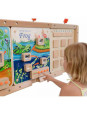 Cykl Życia Żaby Ścienna Tablica Edukacyjna Masterkidz Flex Montessori Cykl Życia Żaby Ścienna Tablica Edukacyjna Masterkidz Flex Montessori