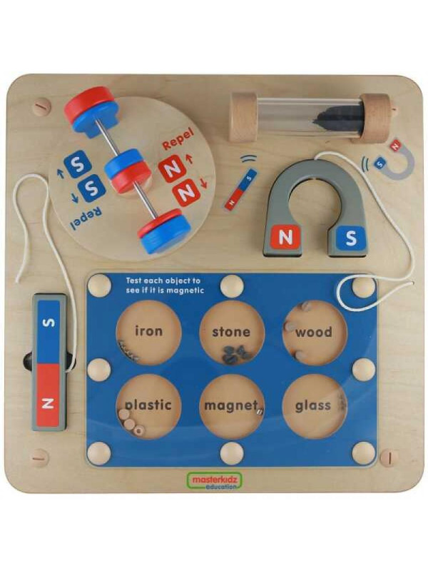 Nauka o Przyciąganiu Magnetycznym - Tablica Edukacyjna Masterkidz Montessori