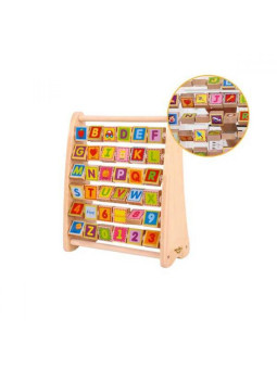 TOOKY TOY Alfabet Nauka Liter Cyfr Liczb Słów ABACUS