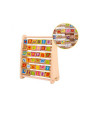 TOOKY TOY Alfabet Nauka Liter Cyfr Liczb Słów ABACUS