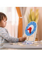 VIGA Drewniany Zegar Nauka Zegara  Czasu Montessori VIGA Drewniany Zegar Nauka Zegara  Czasu Montessori