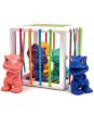 WOOPIE Elastyczna Kostka Sensoryczna Sorter dla Dzieci Kolorowe Dinozaury 6 el. WOOPIE Elastyczna Kostka Sensoryczna Sorter dla Dzieci Kolorowe Dinozaury 6 el.