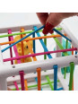 WOOPIE Elastyczna Kostka Sensoryczna Sorter dla Dzieci Kolorowe Dinozaury 6 el. WOOPIE Elastyczna Kostka Sensoryczna Sorter dla Dzieci Kolorowe Dinozaury 6 el.