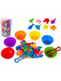 WOOPIE Gra Edukacyjna Sorter Kolorów Morska Kraina 64 el. WOOPIE Gra Edukacyjna Sorter Kolorów Morska Kraina 64 el.