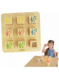 Drewniany Sorter Sensoryczny Łączenie Dźwięków Masterkidz Montessori