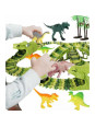 WOOPIE Tor Samochodowy XXL Dinozaury 240 el.