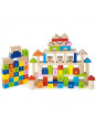 Viga Toys Klocki Drewniane Edukacyjne 100 elem. Cyferki Literki