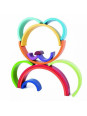 TOOKY TOY Układanka Drewniane Klocki Montessori Tęcza TOOKY TOY Układanka Drewniane Klocki Montessori Tęcza