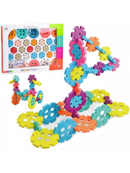 WOOPIE Klocki Konstrukcyjne Wafle Jeżyki 120 el.