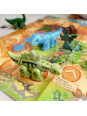 WOOPIE Zestaw Konstrukcyjny 2w1 Gra Planszowa Dinozaury + Kostka 46 el. WOOPIE Zestaw Konstrukcyjny 2w1 Gra Planszowa Dinozaury + Kostka 46 el.
