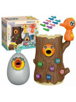 WOOPIE Gra Zręcznościowa Złap Robaczka + Skarbonka Wańka Wstańka Jajko