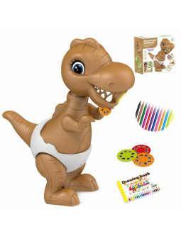 WOOPIE Dinozaur Projektor do Rysowania + Flamastry