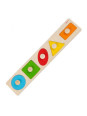 CLASSIC WORLD Układanka MONTESSORI dla Dzieci Nauka Kształtów Figur Kolorów 7 el.