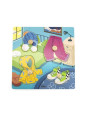 VIGA Drewniane Puzzle z Pinezkami Ubrania VIGA Drewniane Puzzle z Pinezkami Ubrania