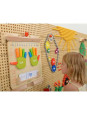 Nauka Liczenia Tablica Edukacyjna Drewniana Masterkidz Montessori